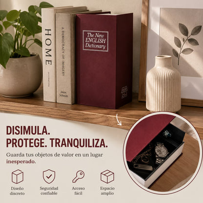 2x1 Libro Secreto: La caja fuerte que nadie notará