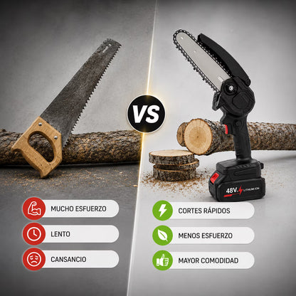 Mini Motosierra Premium: Deja atrás el serrucho