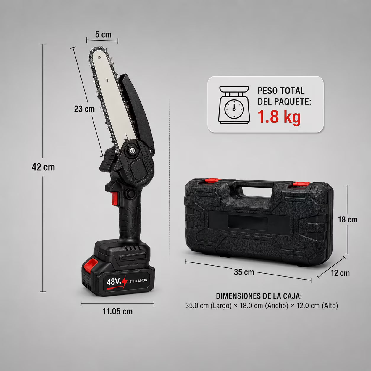 Mini Motosierra Premium: Deja atrás el serrucho