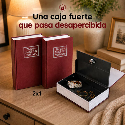2x1 Libro Secreto: La caja fuerte que nadie notará