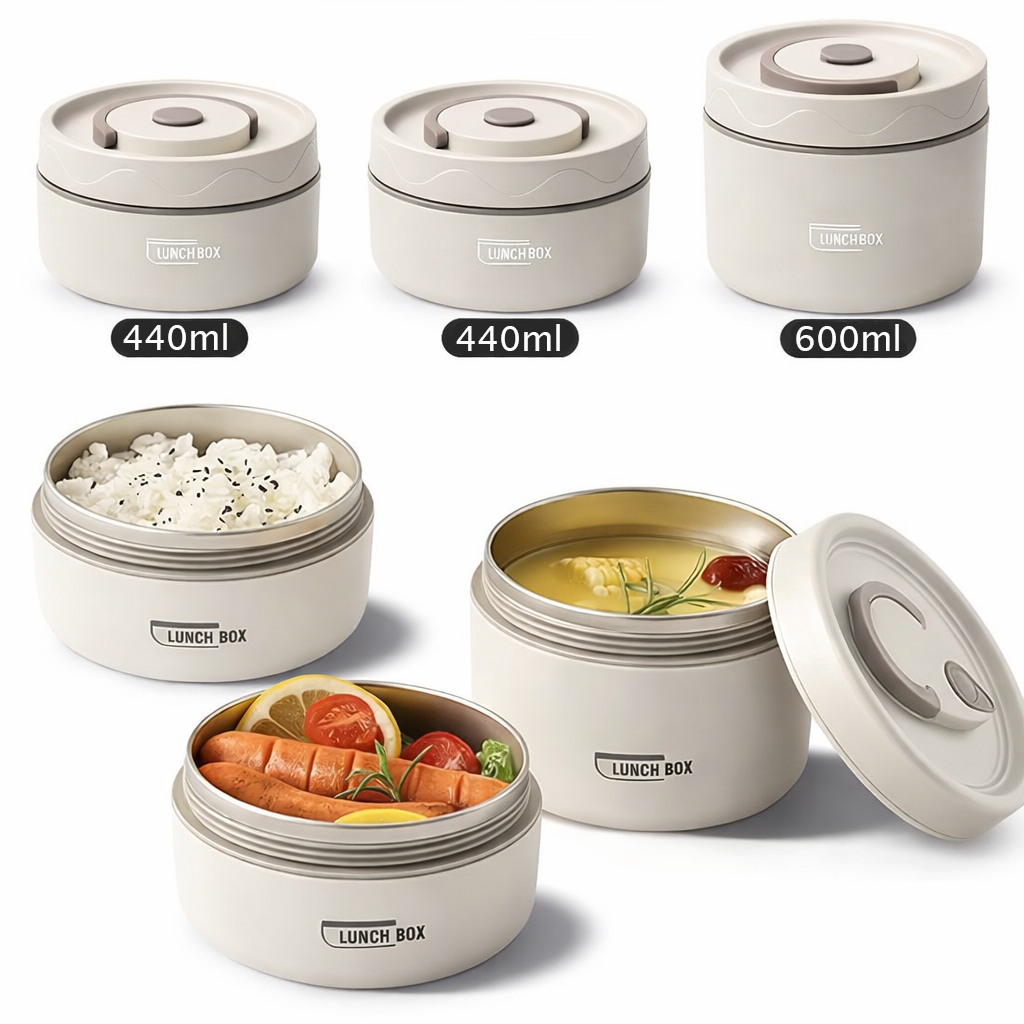 Super Pack 3 Loncheras Térmicas + Estuche: Comer bien, sin importar el lugar